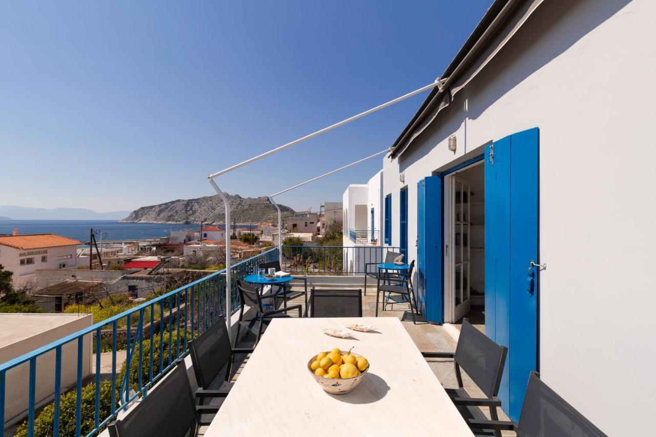 Aeginia 1- Breathtaking Sea View House In Perdika Vila Exterior foto